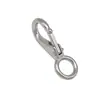 Gancho Direcciónal de Acero Inoxidable en Stock Gancho para Mascotas Gancho de Enganche Gancho para Colgar Ferretería Marina Gancho de Resorte Fijo