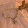 Edição Limitada de Verão Doce e Fofo Cor de Doce Estilo Fofo Pulseira de Miçangas Pulseira de Flor Coração Joias de Pérolas Coloridas