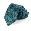 Corbata de hombre con patrón paisley, anudada a mano, estilo nuevo, poliéster, 8 cm, corbata personalizada de alta gama