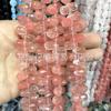 Gota de agua cuentas sueltas superficie de corte ágata agujero horizontal cuentas de gota de agua pulsera DIY collar accesorios de joyería productos semiacabados venta al por mayor