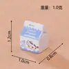 Set de Leche Fresca Realista Juguete de Comida en Miniatura Adorno de Resina Simulación Leche Decoración de Casa de Muñecas DIY Adorno Pequeño de Escritorio