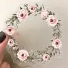60 piezas de pegatinas de borde floral retro para decorar diarios, proyectos de bricolaje, botellas de agua y fundas de teléfono; Pegatinas de dibujos animados impermeables de PET