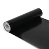 Fabricantes de tela de teflón para alta temperatura suministran máquina para hacer bolsas máquina de planchar cinta resistente a altas temperaturas con cinta negra tela de alta temperatura