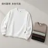 Sudadera Pesada de Capa de Aire 3D para Hombre Otoño Invierno Nueva Cuello Redondo Holgada Capa Base Interna Venta al por Mayor Directa de Fábrica