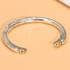 Pulseira Takahashi Águia em prata de lei S925 pulseira personalidade padrão de grama Tang japonesa pulseira de casal vintage Prata Tailandesa pulseira aberta