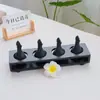 Botella de Perfume, Recipiente para Aceites Esenciales, Cuenco para Aceites Esenciales, Botella de Aceite Esencial con Forma de Hoja, Bandeja de Madera, Herramientas de Masaje para Spa, para Uso en Salones de Belleza
