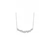 Collar de Plata Pura 999 Flor de Glicina para Mujer, Lujo Ligero Nicho Nuevo Estilo Popular 2026, Regalo para Novia en el Día de San Valentín Chino