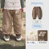 Calça de Moletom Infantil Jellybaby 2026 Outono Nova Calça Casual para Crianças Calças Infantis Calça Jogger para Meninos