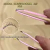 Pinzas para Pestañas Postizas Xierui Bqi, Herramientas Profesionales para Injerto, Herramienta Auxiliar de Pinza Curva para Pestañas Postizas, Pinza para Pestañas Multifuncional