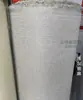 Tecido para abajur de linho fino, tecido de linho colado com filme de PVC, material da carcaça do abajur para luminária de teto retangular