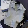 Chaleco de punto de alta gama estilo europeo con doble cremallera para mujer, nuevo suéter casual simple para otoño e invierno, capa para hombros para superponer