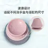 Plugue de banheira criativo transfronteiriço para e-commerce, plugue de drenagem de silicone, ventosa de parede, plugue de drenagem de lavatório rosqueado