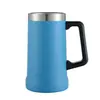 Amazon 304 Acero Inoxidable Doble Capa Vacío Mango Taza Taza Cervecera Brasileña Gran Capacidad Taza Térmica Transfronteriza Venta Caliente