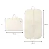 Bolsa a Prueba de Polvo para Guardar Ropa en Stock Bolsa de Mano para Empaquetar Trajes Cubierta Antipolvo Bolsa Cubre Traje Tela No Tejida Bolsa Plegable para Trajes