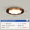 Lámpara de techo para sala de estar de estilo vintage, luz principal retro para el pasillo, diseño de onda rectangular, simple y de alta gama, luminaria Zhongshan protectora para los ojos