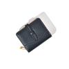Comércio Exterior Cross-border Nova Carteira Feminina Cor Sólida Decoração Cinto Grande Capacidade Bolsa Feminina Multi-função Multi-card Coin Clip