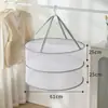 Direto do Fabricante: Cesta de Secagem Simples de Cor Matcha de Camada Única/Dupla para Roupas, Roupas Íntimas, Suéteres e Meias