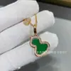Collar de Calabaza Kirin Aleación de Cobre Chapado en Oro Rosa de 18 Quilates Diamante en Clavícula Ágata Roja Colgante Cadena Pequeña para Suéter