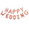 16 polegadas Letras Imitação Estilo Americano Feliz Eu Te Amo 1314 Conjunto Decoração de Pedido de Casamento Balões de Folha de Alumínio para Uso em Casamento