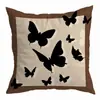 Funda de Cojín Decorativo Vintage Personalizada Estilo Retro Transfronterizo Funda para Cojín de Respaldo de Hogar B&B Sofá Funda de Almohada Decorativa Venta al por Mayor
