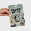 Gato y Perro de Origami Geométrico Semi-terminados Creativos para Manualidades Infantiles Animales Plegables de Origami 50 Hojas Múltiples Estilos Gatitos