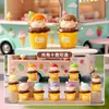 Venda Quente Boneca Fofa Kawaii de Grãos Ornamento Pequeno de Resina para Desktop Acessórios DIY Brinquedo Tendência Transmissão ao Vivo Sacola Surpresa Acessórios para Bonecas Pequenas