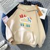 Moletom com Capuz Transfronteiriço para Mulheres, Estilo Americano Moderno, Moletom de Alta Qualidade com Estampa Ins Trovão e Chuva, Estilo Outono e Inverno, Solto e Versátil