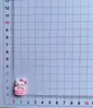 Gato Conejo Brillante Moño Accesorios Diy Funda de Teléfono Pasador Taza de Agua Hebilla de Zapato Accesorios de Resina para Bebé Material