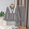 Pijama para niñas para primavera y otoño, algodón nube manga larga 2026, ropa de casa elegante para niños, niños mayores, princesas y chicas de secundaria