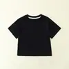 Camiseta de Manga Corta para Niños, Camiseta Base de Algodón Puro, Estilo Delgado de Verano, Diseño Liso de Color Sólido, Ropa para Niños al por Mayor para Exportación Transfronteriza
