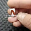 Cuentas Dzi Rojas y Blancas, Cuentas Sueltas de Jade, Ágata Dzi Diente de Tigre de Tres Ojos, Nueve Ojos, Cinco Ojos, Cuentas Dzi Rayo, Cuentas para Joyería
