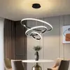 Lustre de restaurante criativo, lustre personalizado para sala de estar, iluminação de balcão de bar de quarto nórdico de luxo moderno, luminária moderna simples