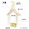 Tienda de Ropa Madera Maciza Ecológica Sin Pintura Perchero para Ropa de Traje de Adulto Perchero Grande Integrado Dorado para Ropa Xiuhe Vestido de Boda