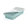 Bandeja de Hielo Grande de Silicona Transfronteriza Molde de Cubitos de Hielo de Grado Alimenticio Molde de Bola de Hielo de Desmoldeo Fácil Congelación Rápida Molde para Hacer Hielo Casero