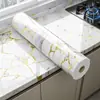 Panel de Panel de Azulejo de Espuma Gruesa Mármol Artificial CTZS Piedra de Mármol con Veta Dorada Brillante Rollo de Pared Autoadhesivo Estilo Continental Moderno Impermeable Anti-Rayaduras Anti-Moho Para Baño Área de Ducha Sala de Estar Pared de Acento Hogar DIY Remodelación 60cmx3m