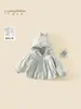 Ropa para Niños Mengjia Ban Niña Otoño/Invierno Chaqueta con Capucha Niñas Gruesa Acolchada Cómoda Top Ropa de Algodón para Niños Moderna