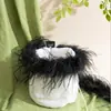 70 Designs de Joias, Acessórios de Cabeça e Acessórios DIY Feitos com Penas Pretas, Penas de Peru, Penas de Ganso e Penas de Avestruz