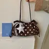 Bolsa de Tote de Lunares Estilo Coreano para Mujer, Bolso de Hombro de Gran Capacidad, Nuevo Bolso de Viaje 2026, Bolso de Mano Simple y Versátil