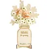 Etiquetado y Dropshipping de Artículos Decorativos Transfronterizos, Regalos para el Día de la Madre, Soportes para Flores, Manualidades para Mamá, Dropshipping de Una Pieza