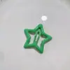 Acessórios Dopamina de Verão Quente Cores Doces Estrelas de Cinco Pontas Prendedor de Cabelo Pequeno Franja Infantil Lado Cabelo Desfiado Prendedor de Cabelo