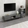 Mueble de TV Moderno Sencillo Gabinete de TV Nórdico para Sala de Estar Apartamento Pequeño Combinación de Mesa de Centro Muebles Sencillos Mueble de TV