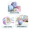 Juguete para mascotas tipo campana macaron de alta elasticidad y silencioso, juguete de bola de hilo para gatos, resistente a los arañazos, para afilar los dientes, producto de autoentretenimiento para aliviar el aburrimiento