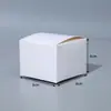Caixa de Papelão Branca Spot Caixa Retangular Espessa Branca Caixa de Embalagem Caixa Colorida de Papel Branco Caixa de Embalagem para Presente Pode Ser Personalizada