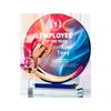 Trofeo de Cristal Colorido con Impresión a Color Tamaño Pulgar, Premio Conmemorativo de Equipo de Reunión Anual de Alta Gama para Empleados Destacados, Grabado y Personalización