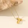 Nueva Moda de Lujo Ligero Cadena para Clavícula de 26 Pliegues Collar Acero de Titanio Color Dorado 18K Joyería Resistente al Color Accesorios Versátiles