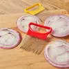 Acero Inoxidable Inserto para Cebolla Ablandador de Carne Rebanadora de Frutas y Verduras Gadget de Cocina Procesador Rebanadora de Aguja para Cebolla