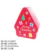 Cajas Personalizadas de Hoja de Lata, Adornos Navideños Personalizados con Forma de Casa, Cajas Metálicas para Dulces, Latas Metálicas con Forma de Árbol para Juguetes, Latas de Lata para Velas
