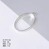 Yiwu Joyería al por Mayor Borde Asimétrico Corazón Hoja de Arce Rombo Accesorios para Joyería DIY Suministro Transfronterizo