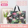 Bolsa de mão não tecida de estilo chinês personalizada de alta qualidade Sense Clothing Store Cheongsam Silk Clothing Shopping Packaging Bag LOGO