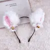 Diadema de Cabeza de Gato de Peluche Lindo Orejas de Gato Diadema de Cabeza de Zorro Popular Pasador de Pelo de Oreja de Animal Pasador de Pelo Femenino Pasador de Pelo Tocado de Campana